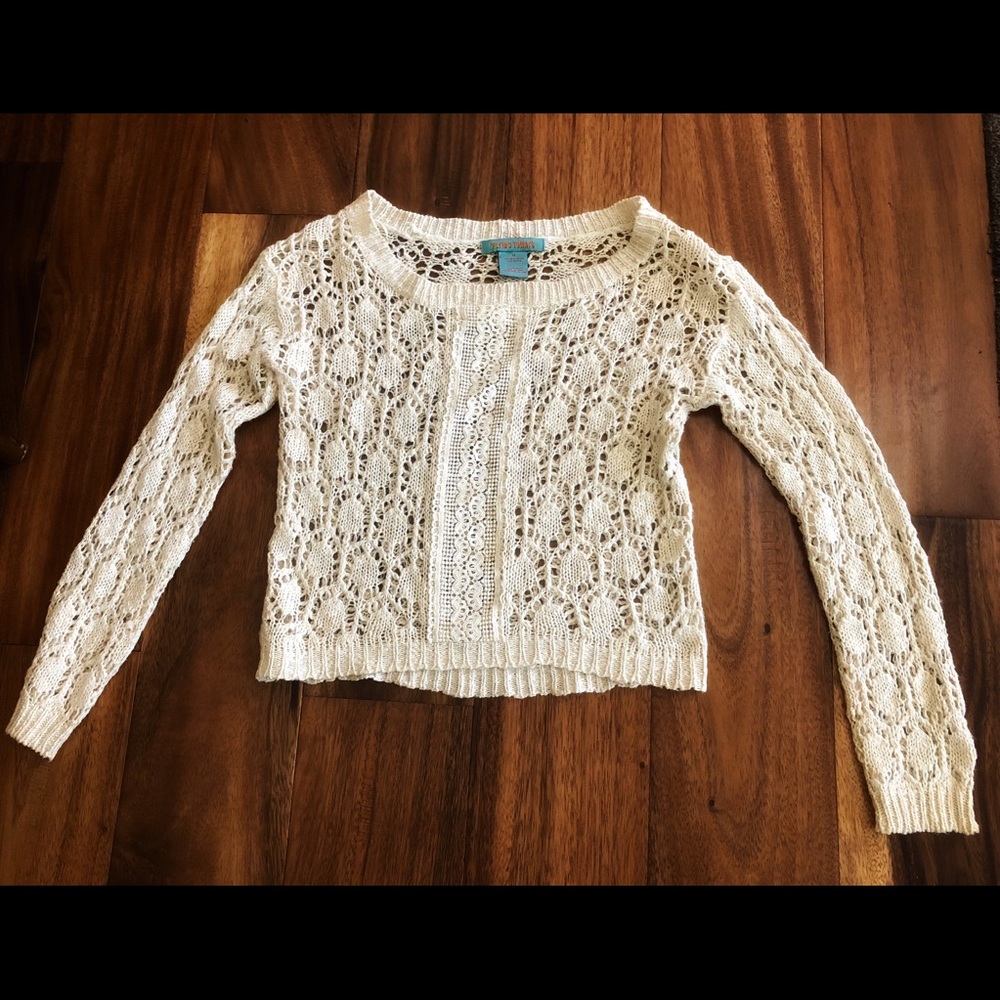 Cream sweater